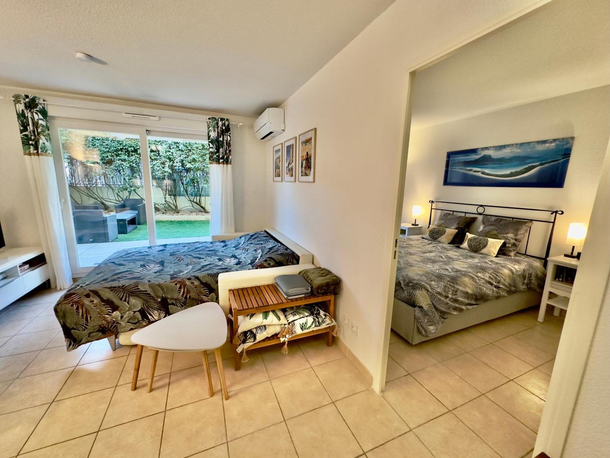 Regent Cote D'Azur Air-Conditioned, Pool, Garden & Parking Villeneuve-Loubet Eksteriør billede